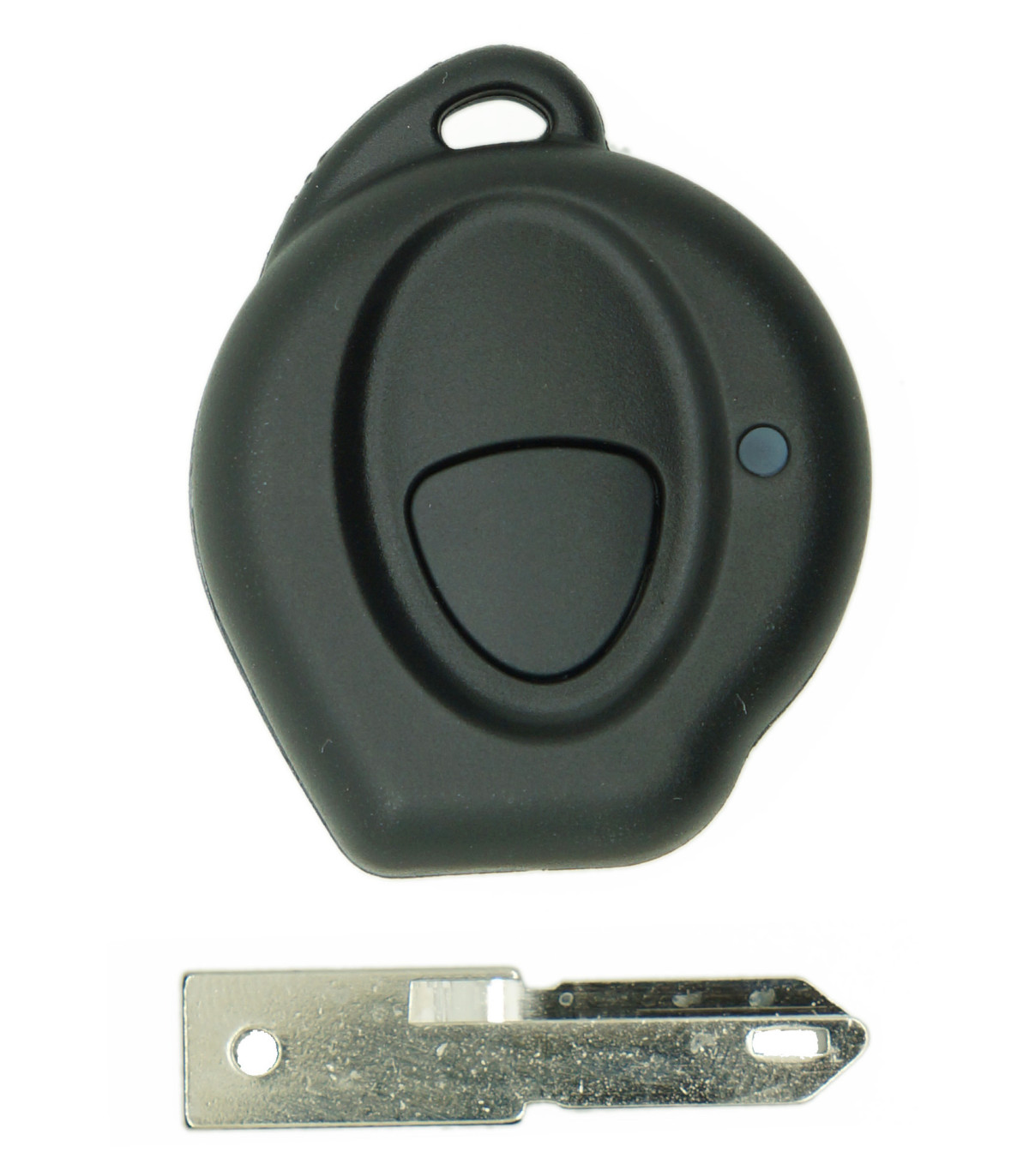 Coque de clé Peugeot 1 bouton compatible 206 de 1998 à 2001