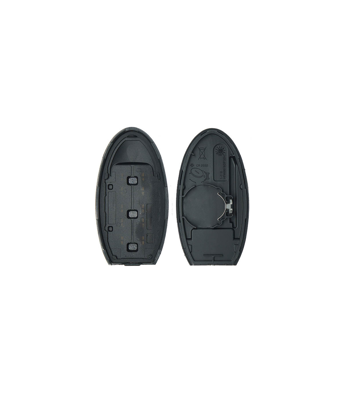 Coque de clé Nissan 2 boutons Qashqai, X-Trail, 370Z, Micra IV, Micra V, Note II, Pulsar - photo 2