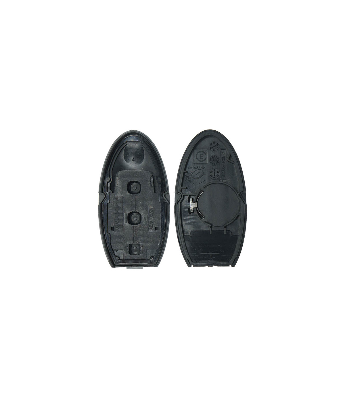 Coque de clé 3 boutons, Nissan GT-R, Murano, Qashqai, X-Trail Infiniti EX, FX, G37, M, Q50, Q70, QX50, QX70 - photo 3