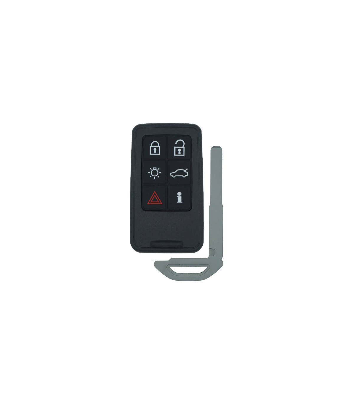 Coque clé 6 boutons pour véhicules Volvo V40 2013-2015