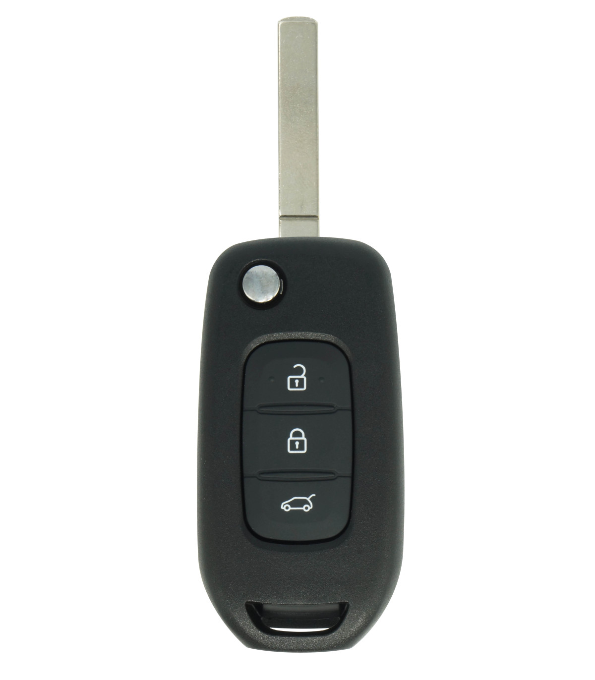 Coque de clé Renault 3 boutons - pile sur coque lame VA6