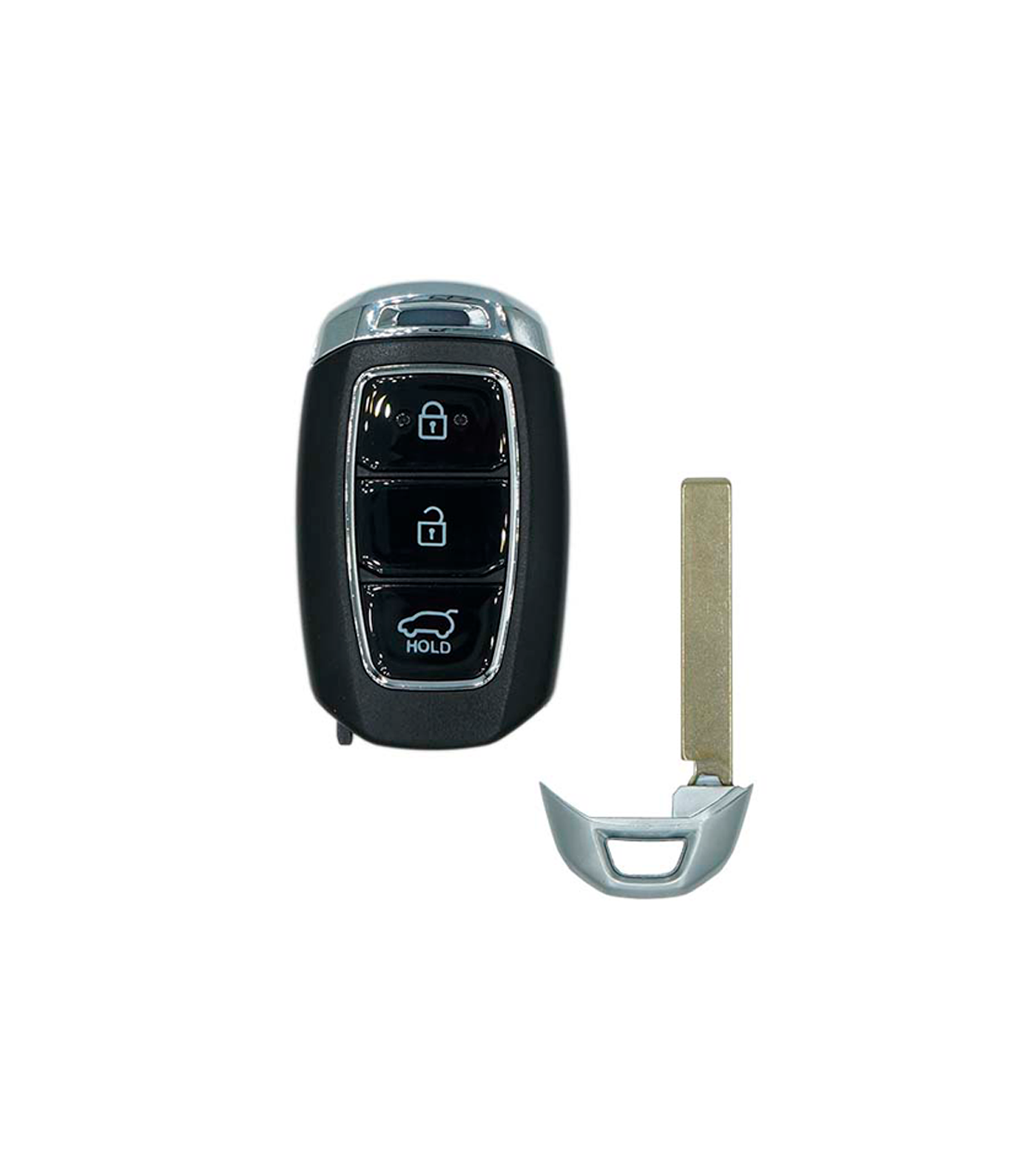 Coque de clé 3 boutons pour Hyundai Kona 2018