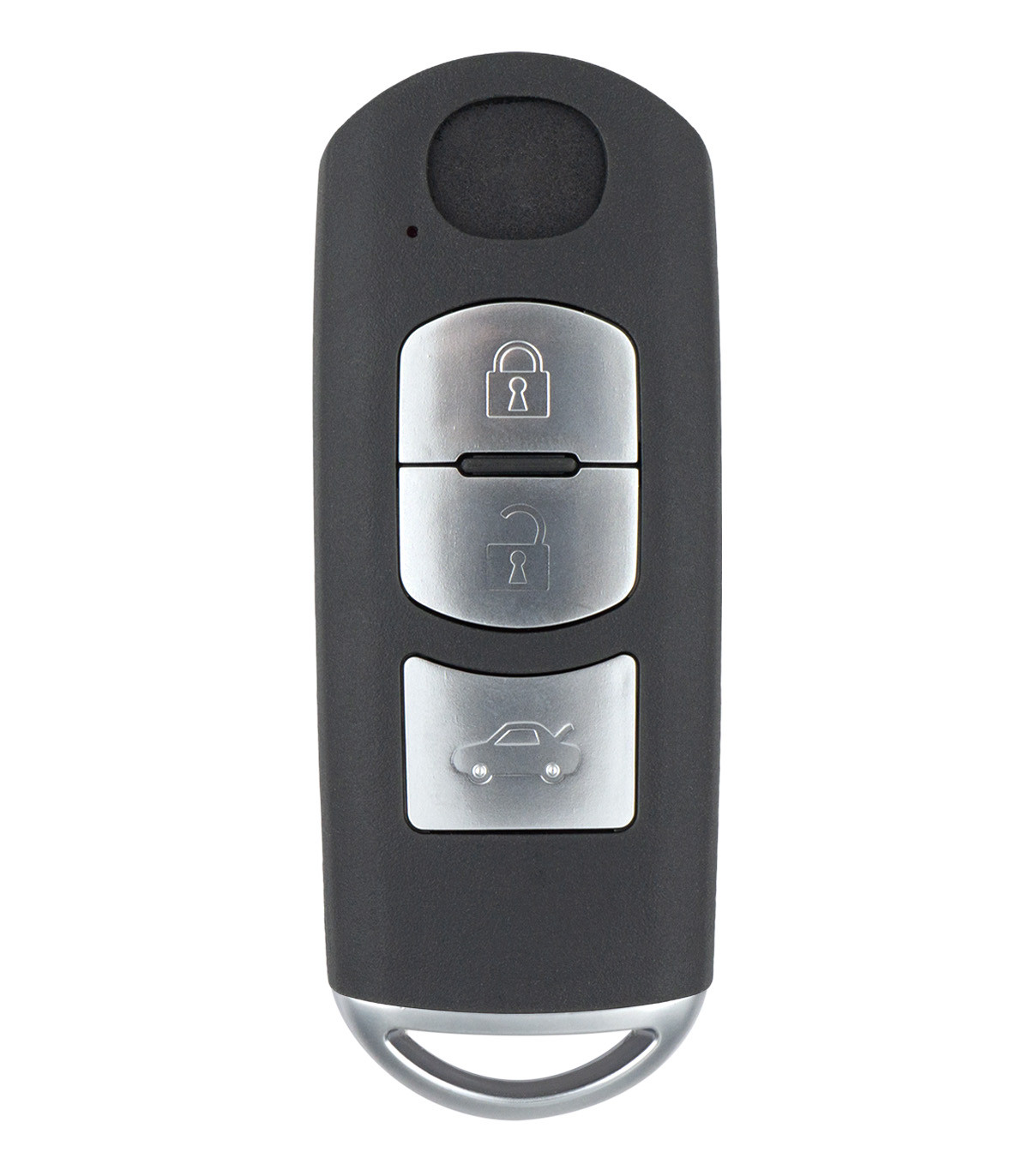 Coque de clé auto Mazda 3 boutons coffre lame HU133R - photo 2